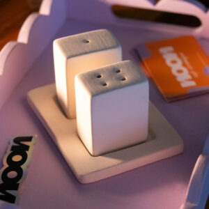 Salière et poivrière George